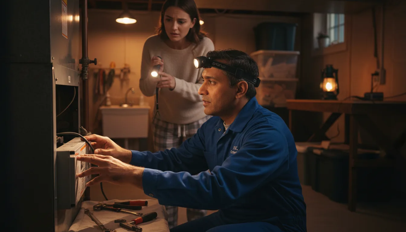 Emergency HVAC Repair in Morrill, ME near me · HVAC